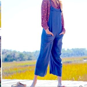 Natural Life Carly Overall Jumpsuit Large